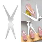 6pcs Cat Eye Nail Magnet Tool Set, French Tips Cat Eye Heart Magnets