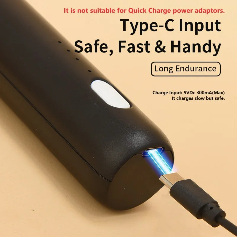 HOT  Electric Milk Frother + Egg Beater Wireless Type-C Charging 3