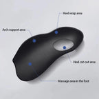 1Pair Flat foot O-shaped leg insoles (for shoes) Corrective arch