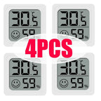 1/3/4/6PCS Mini LCD Digital Thermometer Hygrometer Indoor Room