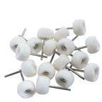 10Pcs Mini grinding sanding head abrasive disc felt 3mm Shank buffing