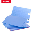 RGEEK 6W/M.K GPU CPU Heat Sink 100mm*100mm Cooling Conductive Silicone