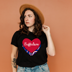 Buffalove Heart Unisex T-shirt