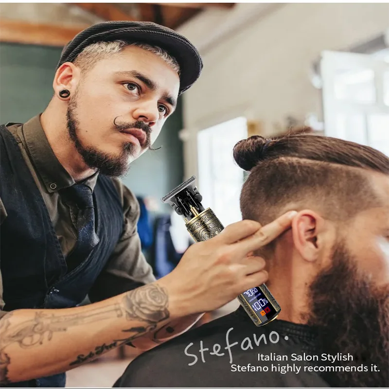 T9 Professional Hair Clipper/Accessories for Men | USB Fast Charging |