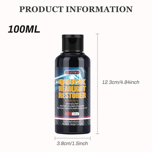 Headlight Restoration Polishing Headlamp Scratch Remover Repair