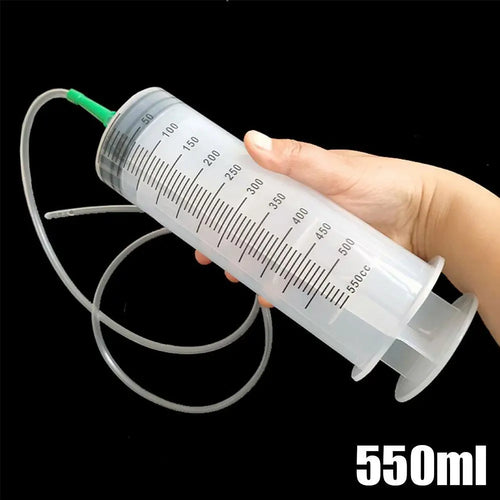 Large Capacity Syringes Reusable Needle Barrel Oil Pump with Scale Oil