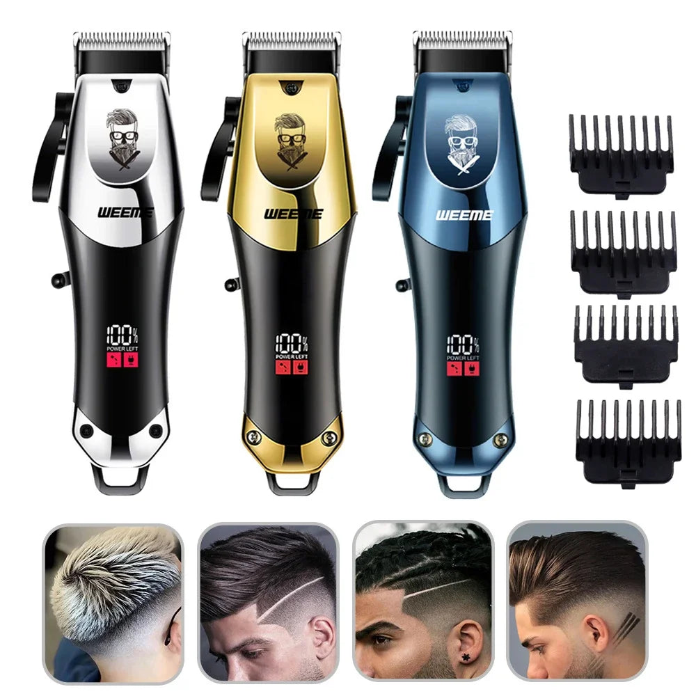 Vintage Hair Clipper Cordless Electric Hair Cutting Machine Portable