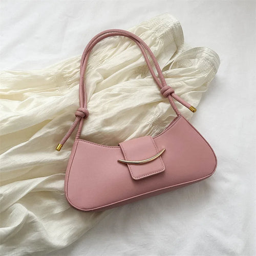 Fashion PU Leather Tote Bag, Stylish Single Handbags Shoulder Underarm