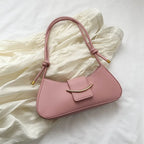 Fashion PU Leather Tote Bag, Stylish Single Handbags Shoulder Underarm