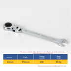 Ratchet Wrench of Keys Spanner Set Hand Tool 72-Tooth Ratcheting