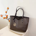 Vintage Ladies Tote Bag Large Capacity Fashion Elegant Handbag Classic
