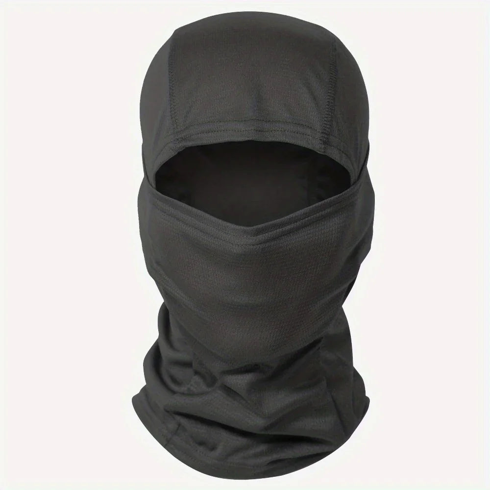 Tactical Windproof Balaclava for Bicycle Riding, Full Cover, Outdoor