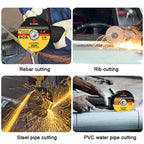 5Pcs/Set 75/115/125mm Metal Cutting Disc Angle Grinder Saw Blade Resin
