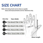 20/50/100PCS Disposable Black Nitrile Gloves for Household Use Latex