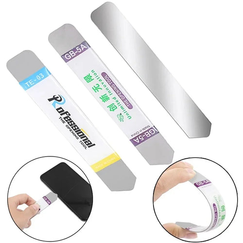 6/1Pcs Stainless Steel Blade Soft Ultra Thin Pry For Phones Tablet