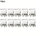 4/10PCS Invisible Leg Shortening Clip, Non-Slip Pants Edge Clip, Quick