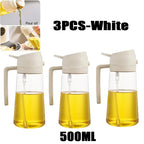 Olive Oil Spray Bottle for Oil Bottle Pouring for Cooking Oil Spices