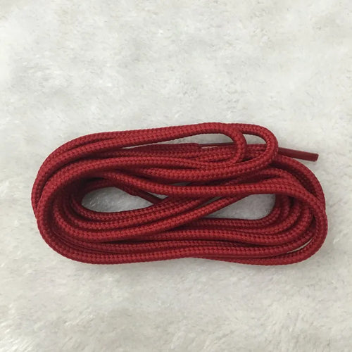 Classic Round Shoelaces Durable Polyester Solid Shoe laces Boot Laces