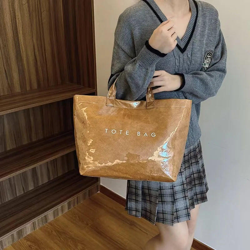 Letter Print Women's Handbag Summer New Large-capacity Fashionable