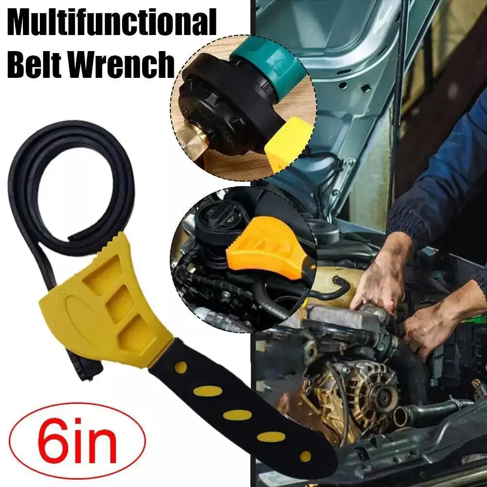Belt Oil Filter Puller Removal Tool Adjustable Locking Strap Spanner