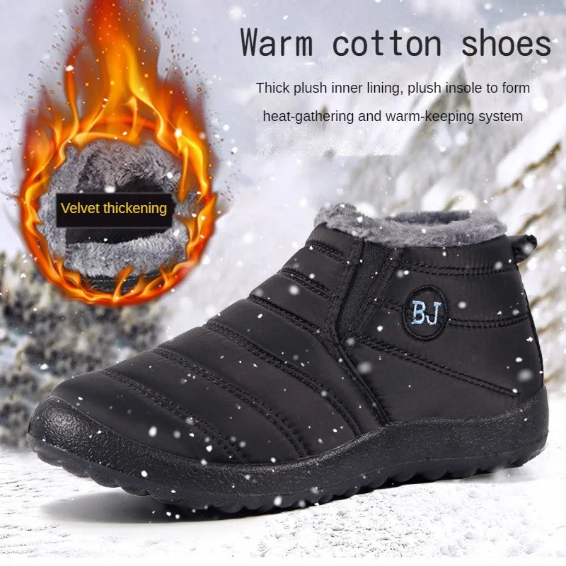 Snow Women Boots Fashion Unisex Shoes Slip On Platform Shoes For Women