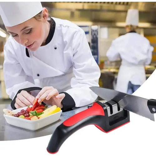 3-Segment Knife Sharpener Knife Sharpeners for Kitchen Knives