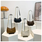 Chain Texture Printing Fashion Underarm Bag 2025 Daily Commuter