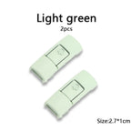 New Colorful Shoelaces Press buckle Metal Shoelace Clip Press Lock