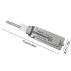 For Lishi Yale Picks Picking SS001  2 in1 Locksmith Tools Master Key
