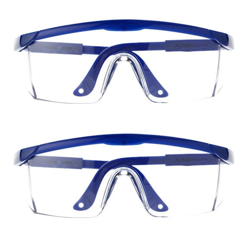 2Pcs Anti-Splash Work Safety Glasses Eye Protecting Lab Goggles