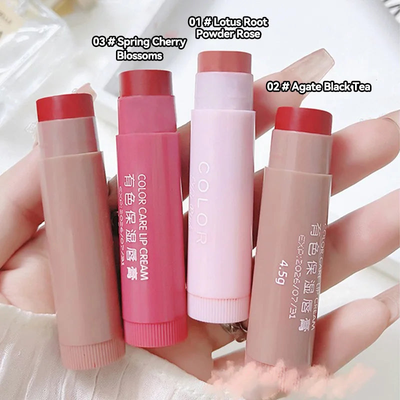 HAIPINK 3-Piece Set Tinted Moisturizing Lip Balm - Hydrating, Fade Lip
