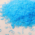 500/1000/2000pcs Girls Colourful Disposable Rubber Band Hair Ties