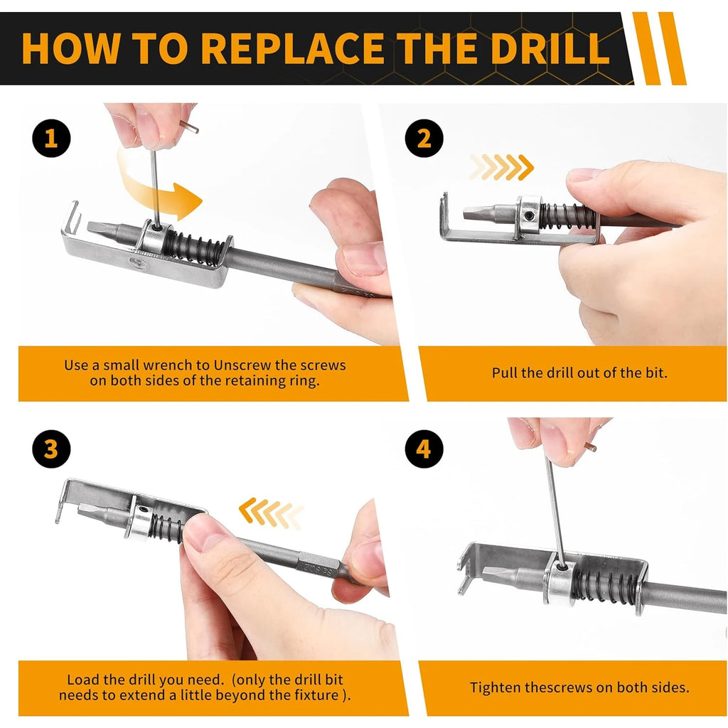 Spring Loaded Screw Holder Bit Phillips Anti-drop Screwdriver Bit