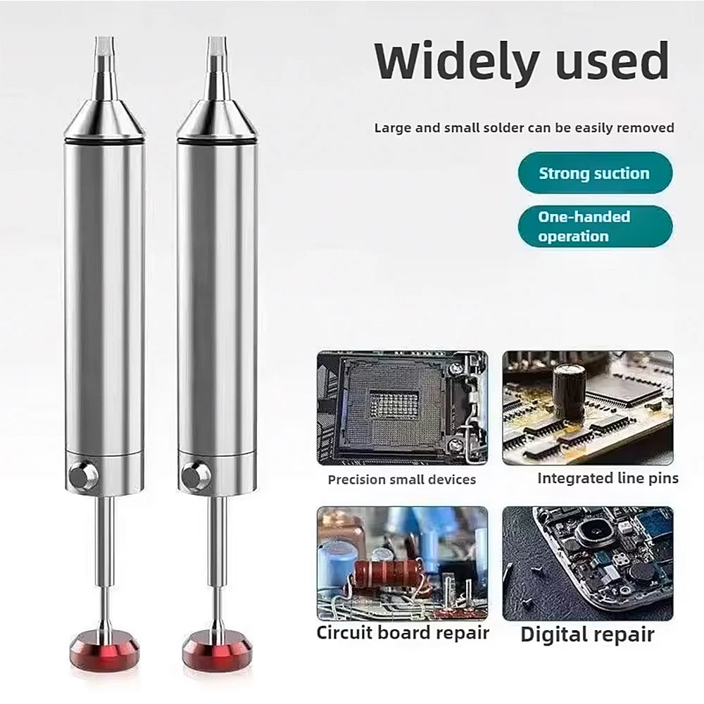 Aluminum Desoldering Pump Suction Tin Gun Soldering Sucker Pen