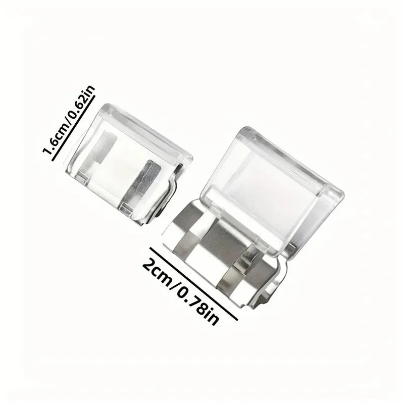 2/4/6/pcs Invisible Leg Shortening Clips - Anti-Slip Hem Grippers for