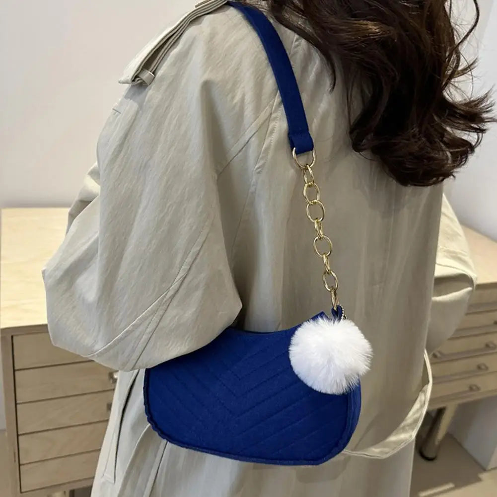 Mini Women Shoulder Bags Fashion Felt Women's Bag Design Advanced