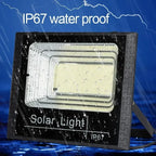 JVEE 30W 1000mAh Solar Flood Lights Remote Control Powered Spotlight