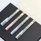 6/8Pcs/Set MUJIs Gel Pen Black/Red/Blue 0.38/0.5mm Ink Japan Color Pen