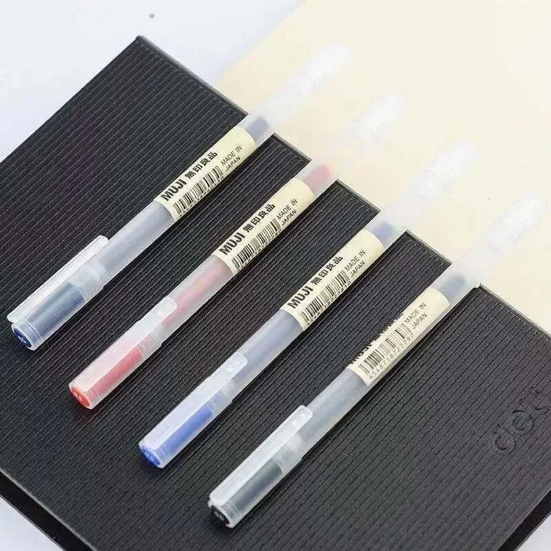 6/8Pcs/Set MUJIs Gel Pen Black/Red/Blue 0.38/0.5mm Ink Japan Color Pen