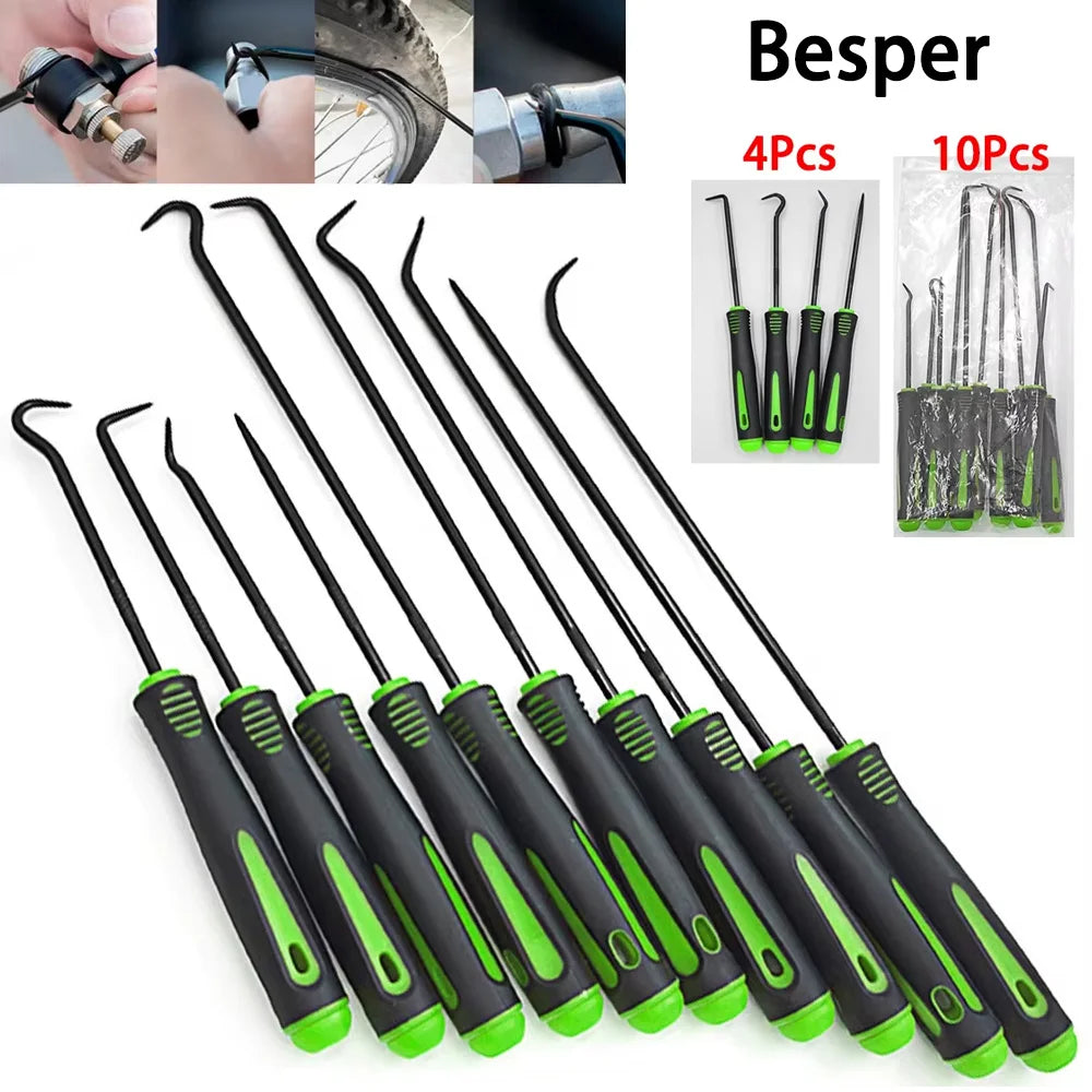 10/4Pcs Precision Pick and Hook Set, Car Auto Oil Seal/O-Ring Seal