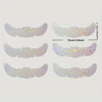 6 Sheets Glitter Freckles Holographic Stickers Heart Freckle Tattoos