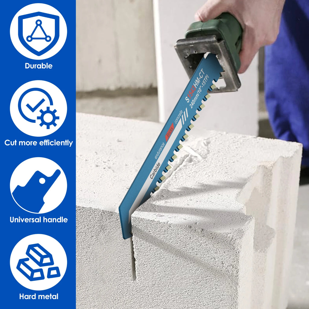 Reciprocating Saw Blade 10/12/18/20inch Universal Cutting Recip Sabre