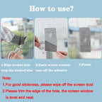 Anti-mosquito Mesh Window Net Screen Repair Tape Repair Broken Hole