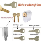 For Lishi Yale Picks Picking SS001  2 in1 Locksmith Tools Master Key