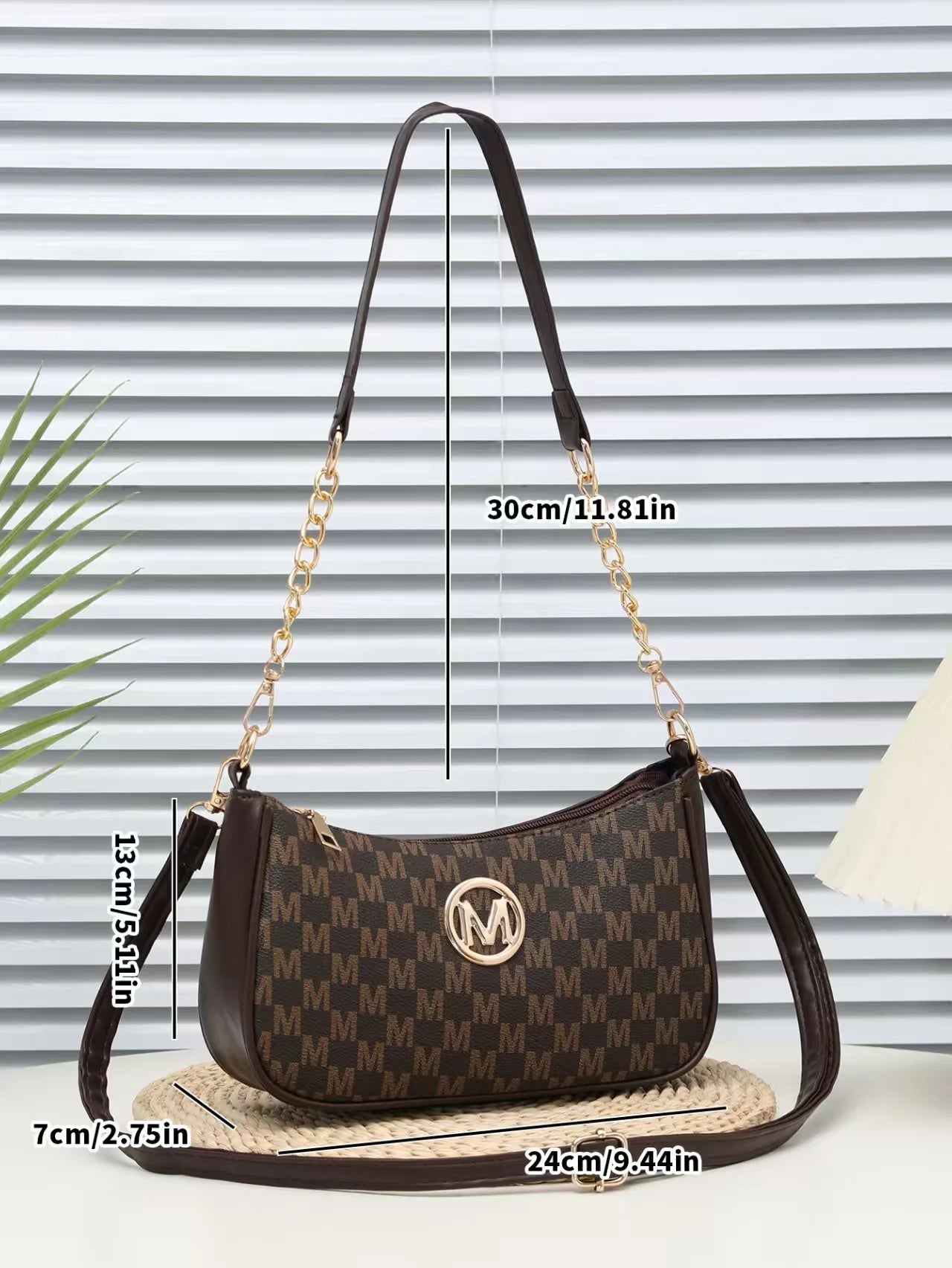 Vintage Style Handbag Crossbody Bag Adjustable Strap Women Messenger