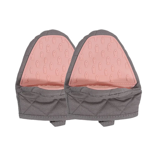 1/2PCS Fish Shaped Silicone Anti Scald Oven Gloves Kitchen Silicone