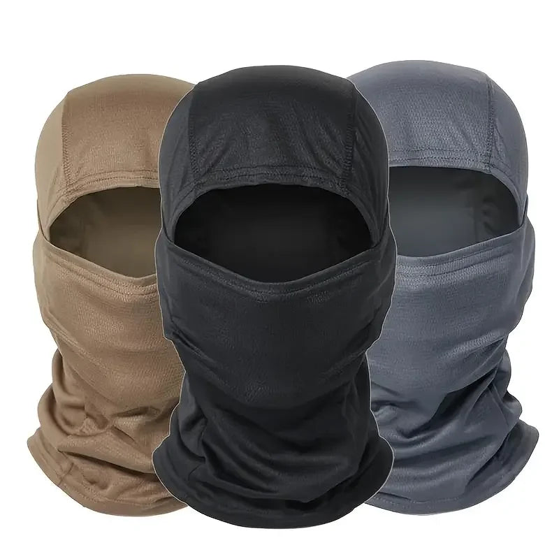 Tactical Windproof Balaclava for Bicycle Riding, Full Cover, Outdoor