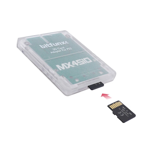 Bitfunx MX4SIO SIO2SD SD/TF Card Adapter Game Reader for PS2