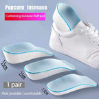 1.5/2.5/3.5 Cm Arch Support Height Increase Insoles Light Weight Soft