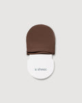 Ultra Thin Toe Cover Half Socks | Brown